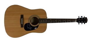 James Taylor Signed Fender Acoustic Guitar